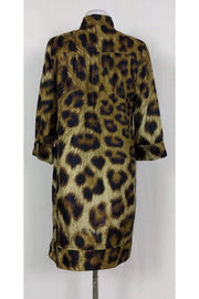 Current Boutique-Magaschoni - Animal Print Shift w/ Pockets Sz S