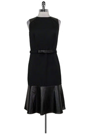 Current Boutique-Magaschoni - Black Trumpet Dress Sz 6