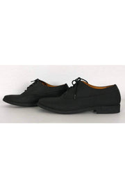 Current Boutique-Maison Martin Margiela - Black Textured Oxfords Sz 6.5