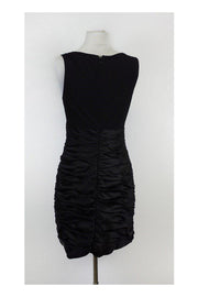 Current Boutique-Marc New York by Andrew Marc - Black Ruched Fitted Dress Sz 8