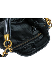 Current Boutique-Marc by Marc Jacobs - Black Pebbled Leather Convertible Carryall