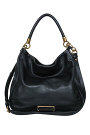 Current Boutique-Marc by Marc Jacobs - Black Pebbled Leather Convertible Carryall