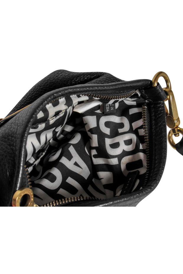 Current Boutique-Marc by Marc Jacobs - Black Pebbled Leather Mini Crossbody