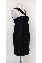 Current Boutique-Marc by Marc Jacobs - Black Plaid Halter Dress Sz 4