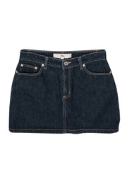 Current Boutique-Marc by Marc Jacobs - Dark Wash Denim "Iconic Mini" Skirt Sz 27