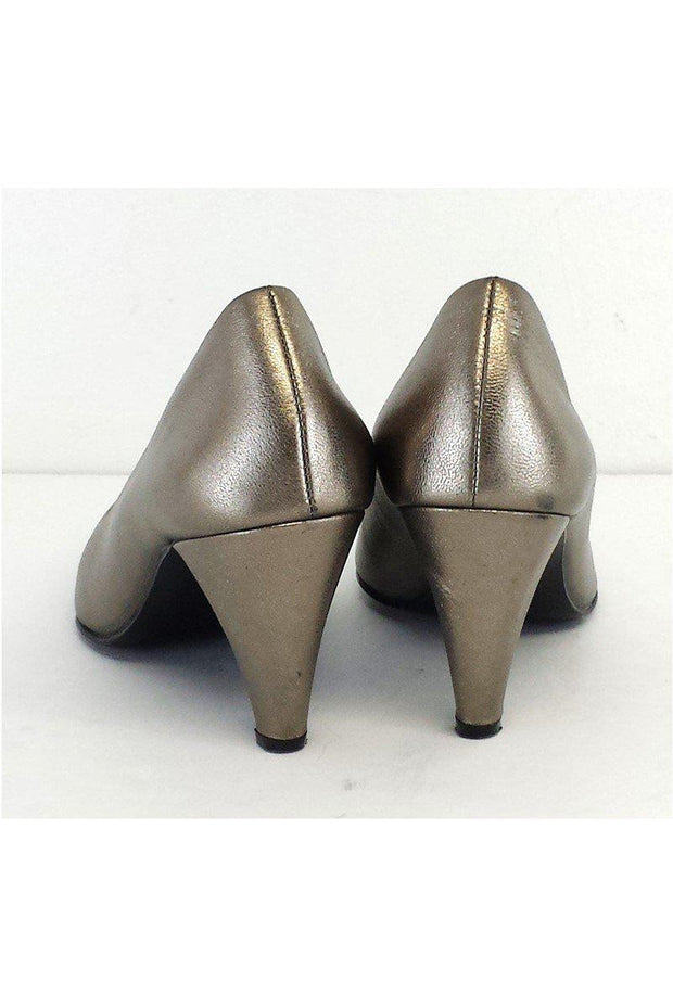 Current Boutique-Marc by Marc Jacobs - Metallic Leather Pumps Sz 7