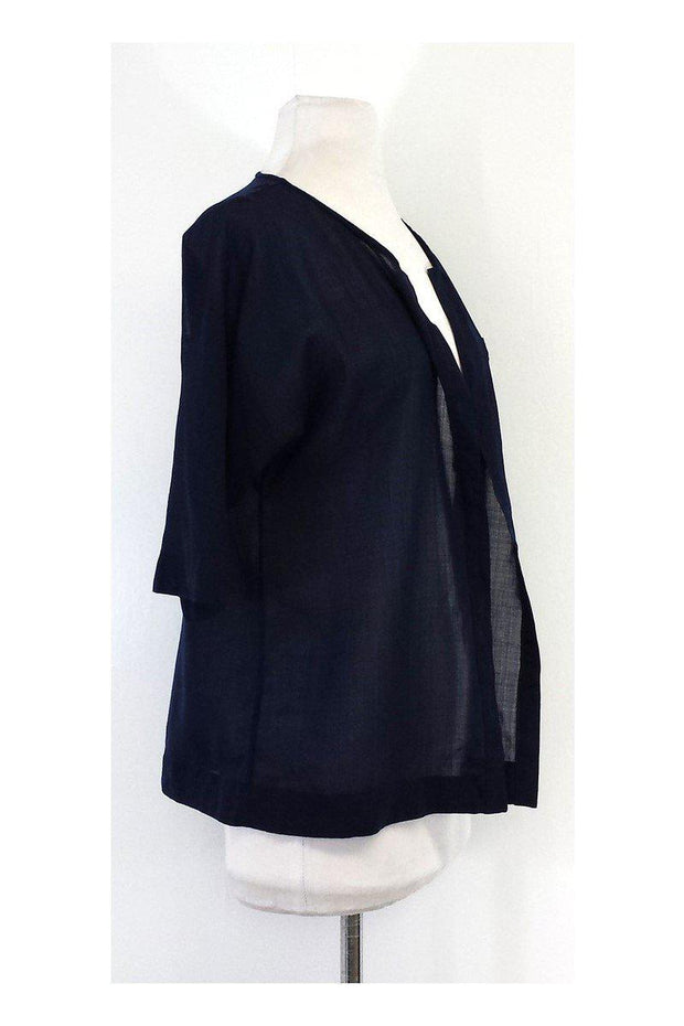 Current Boutique-Marc by Marc Jacobs - Navy Open Shirt Sz 2