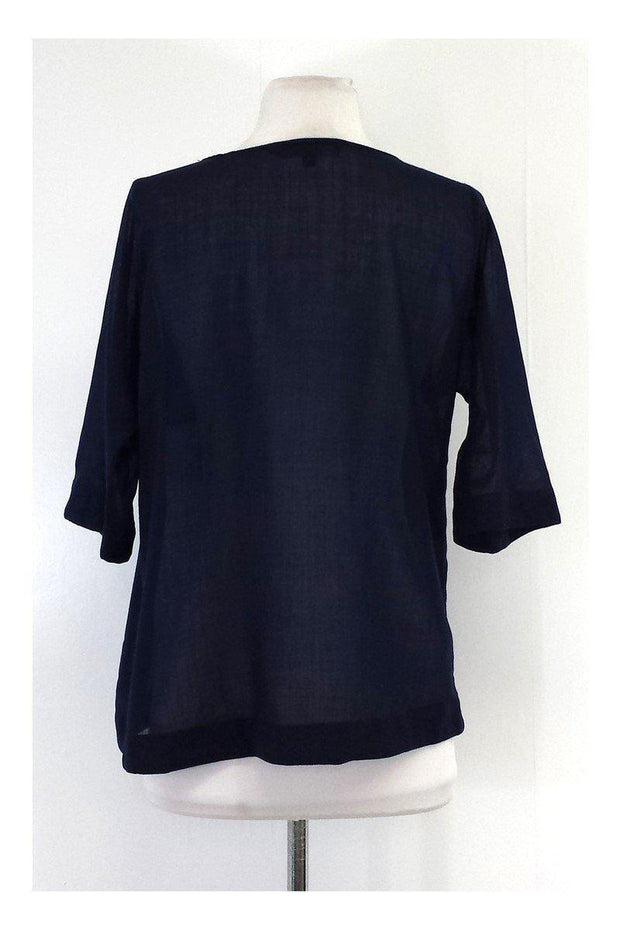 Current Boutique-Marc by Marc Jacobs - Navy Open Shirt Sz 2