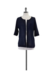 Current Boutique-Marc by Marc Jacobs - Navy Open Shirt Sz 2