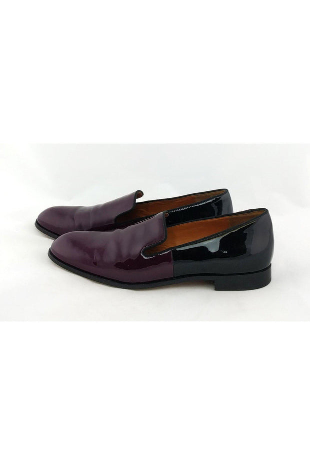 Current Boutique-Marc by Marc Jacobs - Plum & Black Loafers Sz 7.5