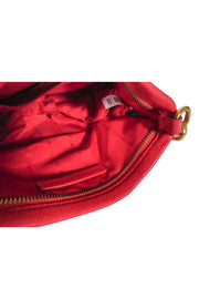 Current Boutique-Marc by Marc Jacobs - Red Pebbled Leather Mini Crossbody Bag