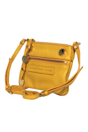 Current Boutique-Marc by Marc Jacobs - Yellow Leather Mini Crossbody Bag