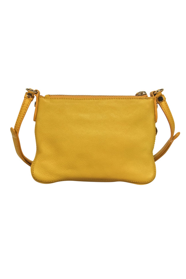 Current Boutique-Marc by Marc Jacobs - Yellow Leather Mini Crossbody Bag