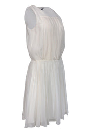 Current Boutique-Marissa Webb - Ivory Pleated Silk Sundress Sz 8