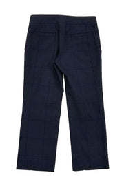 Current Boutique-Marni - Blue Plaid Slacks Sz 4