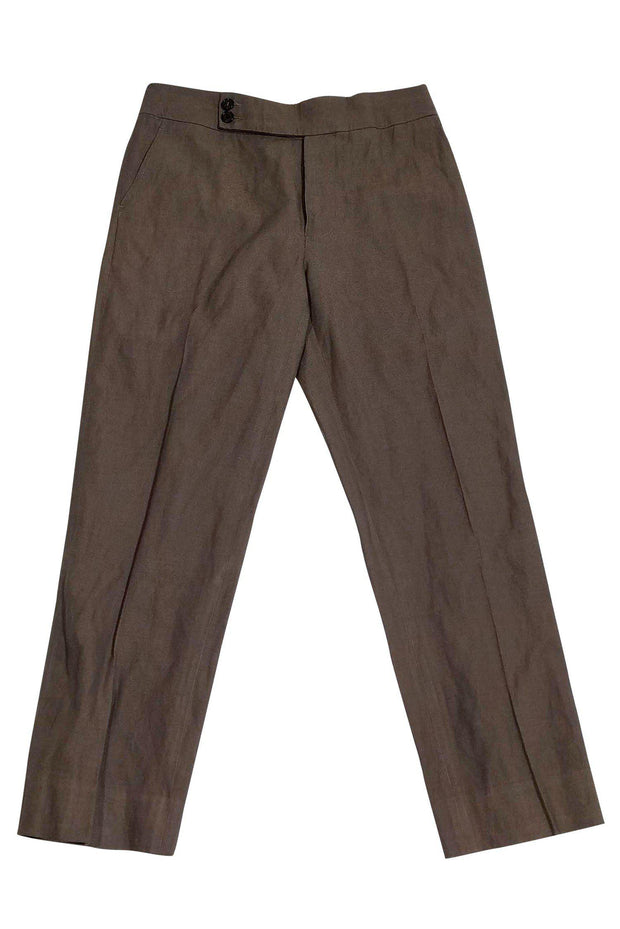 Current Boutique-Marni - Brown Straight Leg Pants Sz 4