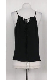 Current Boutique-Mason - Black Lambskin Tank Top Sz 6