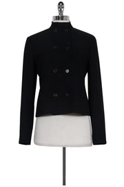 Current Boutique-Max Mara - Black Wool Blazer Sz 8