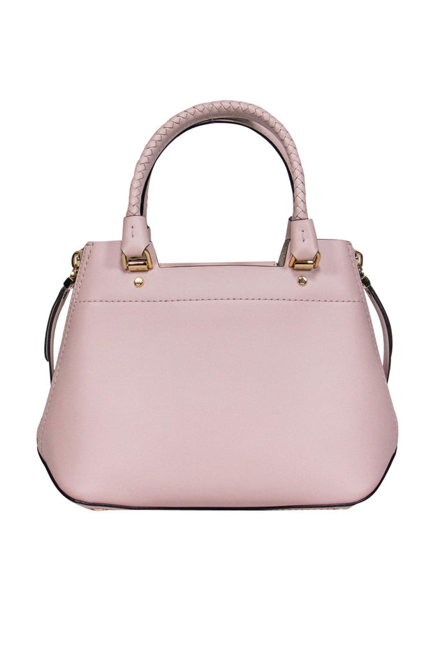 Current Boutique-Michael Kors - Baby Pink Convertible Leather Satchel