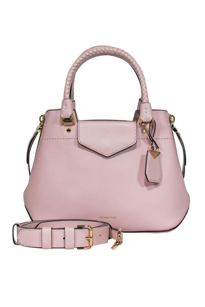 Current Boutique-Michael Kors - Baby Pink Convertible Leather Satchel