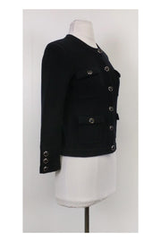 Current Boutique-Michael Kors - Black Cashmere Cardigan Sz XS