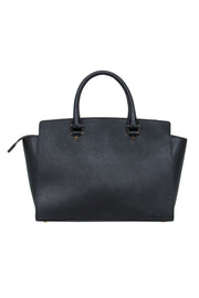 Current Boutique-Michael Kors - Black "Selma" Satchel w/ Shoulder Strap