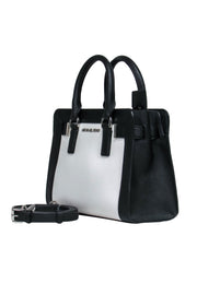 Current Boutique-Michael Kors - Black & White Square Structured Crossbody Purse