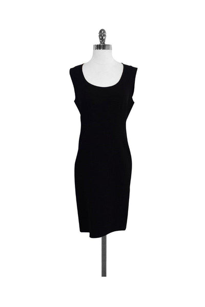 Current Boutique-Michael Kors - Black Wool Blend Sleeveless Dress Sz 6