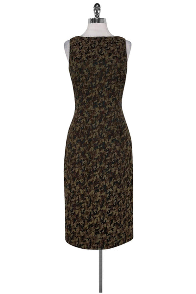 Current Boutique-Michael Kors - Camo Pattern Fitted Dress Sz 6