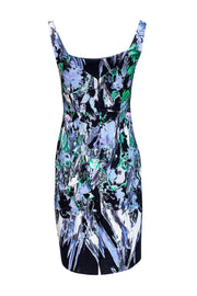 Current Boutique-Milly - Abstract Floral Print Sheath Dress Sz 0