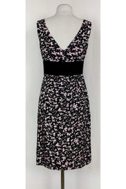 Current Boutique-Milly - Black & Pink Printed Dress Sz 4