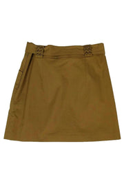 Current Boutique-Milly - Khaki Miniskirt Sz 4