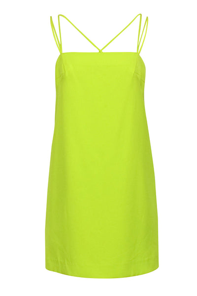 Current Boutique-Milly - Neon Green Sleeveless Mini Dress Sz 6