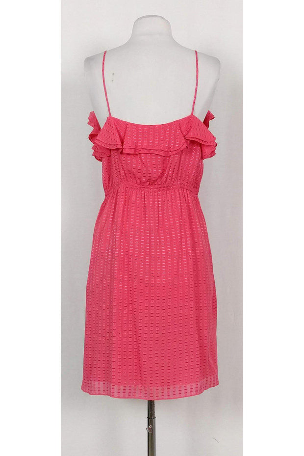 Current Boutique-Milly - Pink Ruffle Dress Sz 6