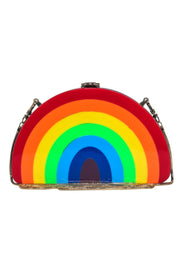 Current Boutique-Milly - Rainbow Hard-Sided Convertible Latched Crossbody