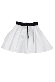 Current Boutique-Milly - White Fit & Flare Miniskirt Sz 0