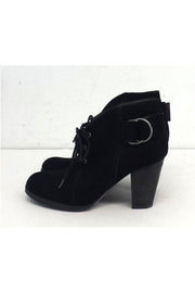 Current Boutique-Miss Sixty - Black Suede Ankle Booties Sz 6