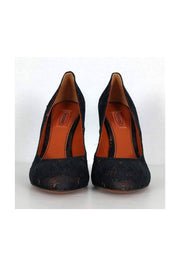 Current Boutique-Missoni - Black Crochet Knit Pumps Sz 9