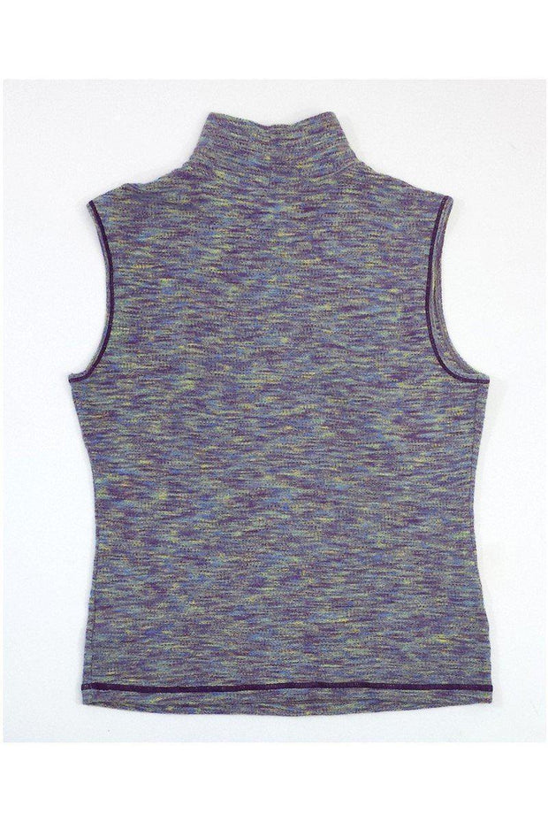 Current Boutique-Missoni - Purple Sleeveless Mock Turtleneck Sz 8