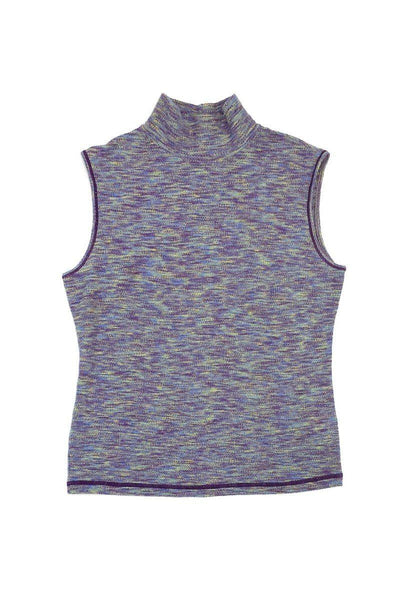 Current Boutique-Missoni - Purple Sleeveless Mock Turtleneck Sz 8