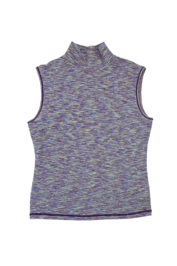 Current Boutique-Missoni - Purple Sleeveless Mock Turtleneck Sz 8