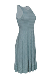 Current Boutique-Missoni - Seafoam Green Cotton Blend Knit Midi Dress Sz 6