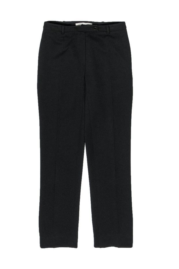 Current Boutique-Miu Miu - Black Straight Leg Trousers Sz 4