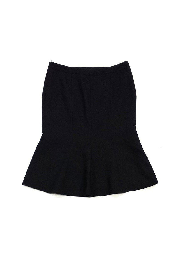 Current Boutique-Moschino - Black Wool Skirt Sz 8