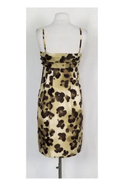 Current Boutique-Moschino - Brown & Beige Dress Sz 6