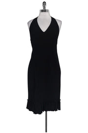 Current Boutique-Moschino Cheap & Chic - Black Halter Dress Sz 8