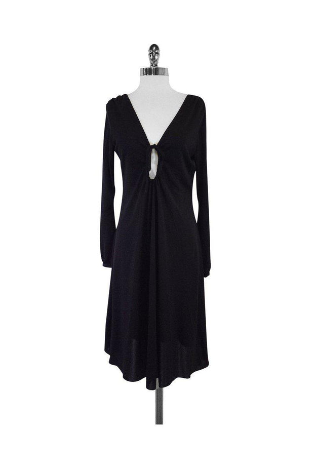 Current Boutique-Moschino Cheap & Chic - Black Long Sleeve Dress Sz 12