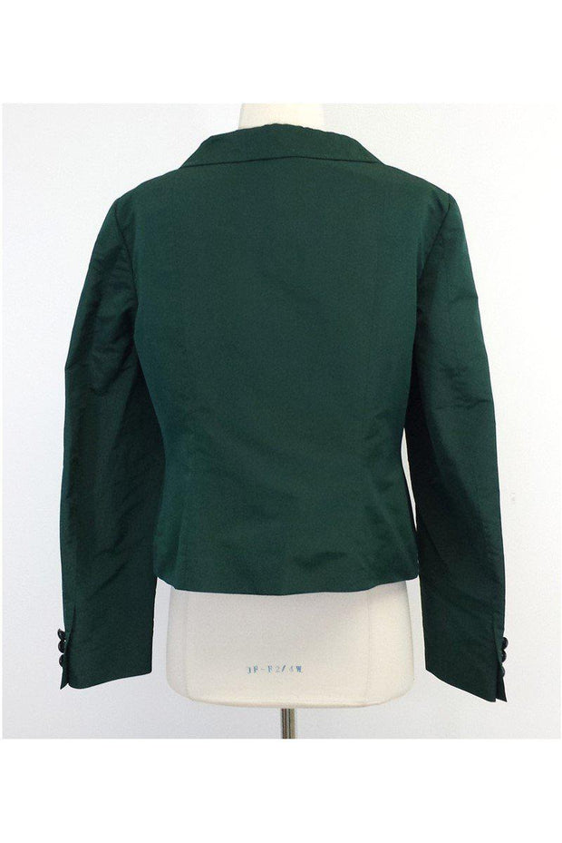 Current Boutique-Moschino - Hunter Green Jacket Sz 12