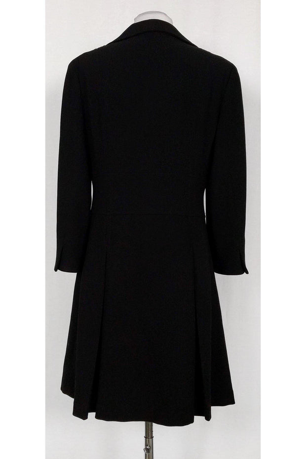 Current Boutique-Nanette Lepore - Black Double Breasted Coat Sz 12