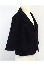 Current Boutique-Nanette Lepore - Brown Textured Suit Jacket Sz M